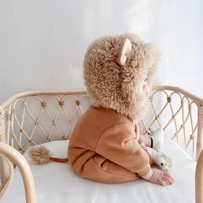 Mono Acolchado de Invierno para Bebé con Terciopelo - Image 7