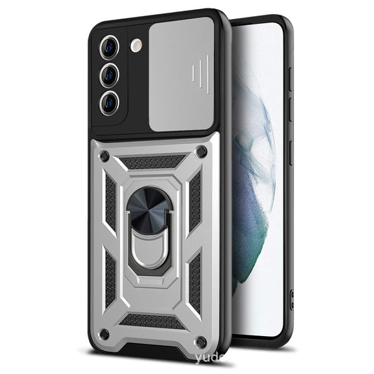 Funda Protectora con Anillo Magnético y Soporte para Smartphone - Image 2