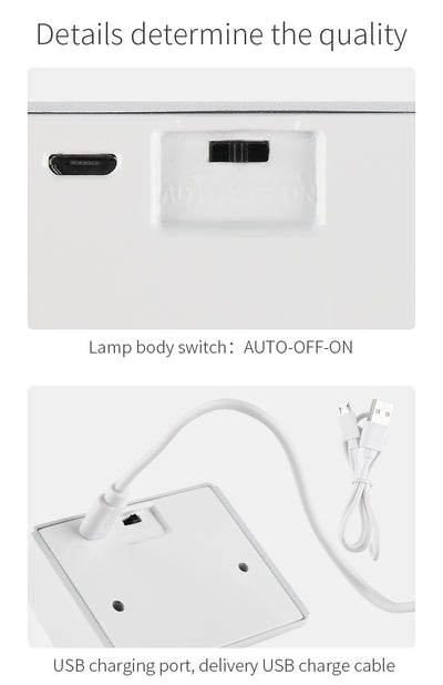 Lámpara UV Recargable de Desinfección y Esterilización Portátil con Ozono - Image 13