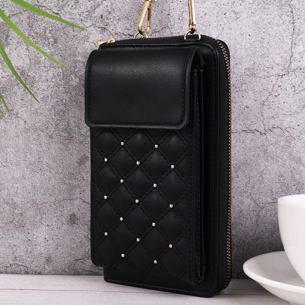 Bolso para Celular Clásico Rombo Lujo Ligero - Multiuso