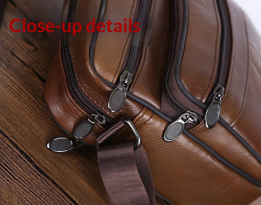 Bolsa de Cuero para Hombre Crossbody Casual y Elegante - Image 12