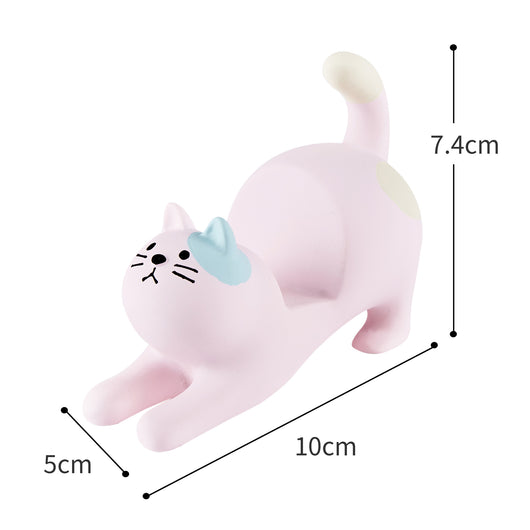 Soporte para Teléfono Gato Gourmet - Adorno de Resina para Auto y Escritorio - Image 4