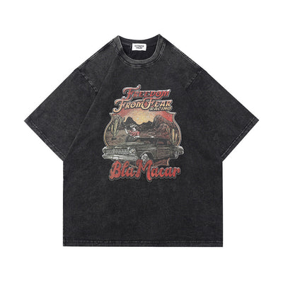 Camiseta Estampada de Manga Corta para Hombre - Image 2