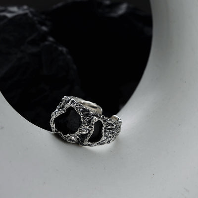 Anillo Vintage de Dedo Índice con Diseño Rock Clásico para Mujer - Image 9