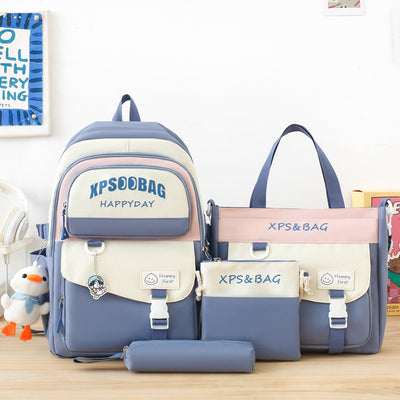 Mochila Escolar de 4 Piezas para Secundaria - Image 9