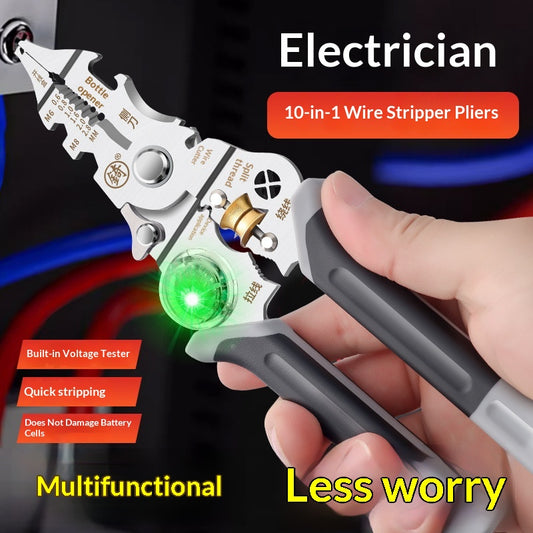Alicates Pelacables Multifunción Profesional para Electricistas