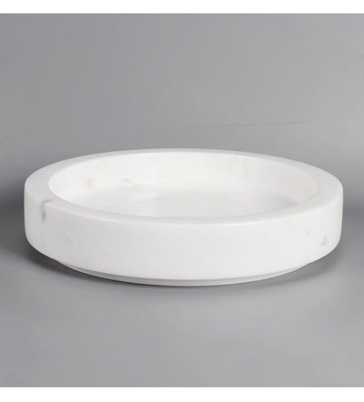 Mesa de Té Chino con Borde de Mármol y Maceta de Flores Eternas Simuladas - Image 15