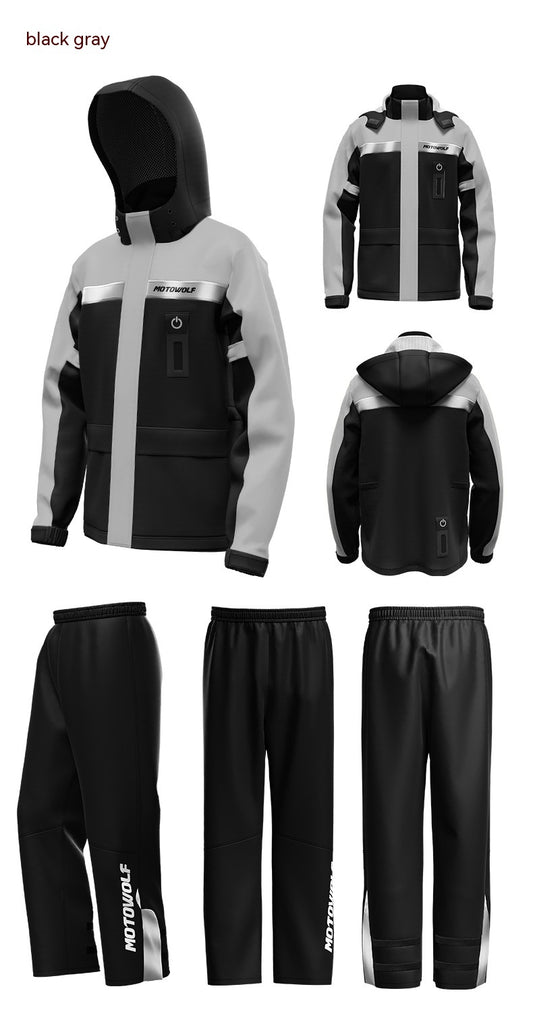 Traje Impermeable Divisible para Motociclista - Image 2
