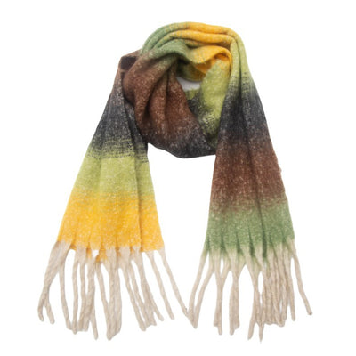Pañoleta Degradado con Borlas - Estilo y Versatilidad - Image 10