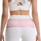 Pink Perforated Fabric, 109 cm