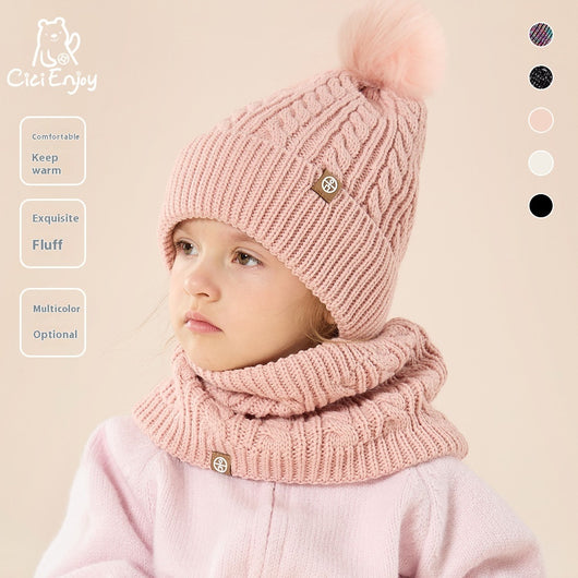 Conjunto Abrigador Infantil: Gorro, Bufanda y Guantes de Felpa para Invierno - Image 7