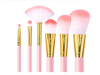 Set de 12 Brochas de Maquillaje Profesional - Rubor, Sombra y Delineador - Image 16