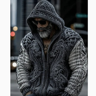 Sudadera Casual Estampada con Cierre para Hombre - Image 17