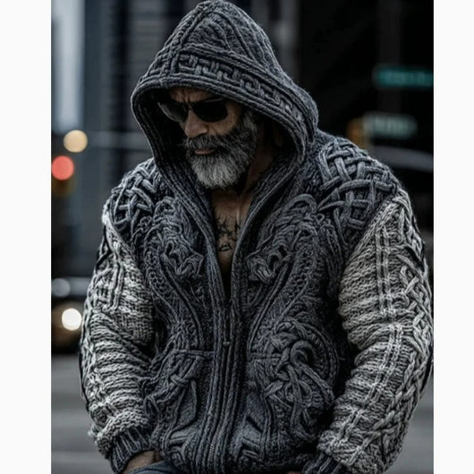 Sudadera Casual Estampada con Cierre para Hombre - Image 17