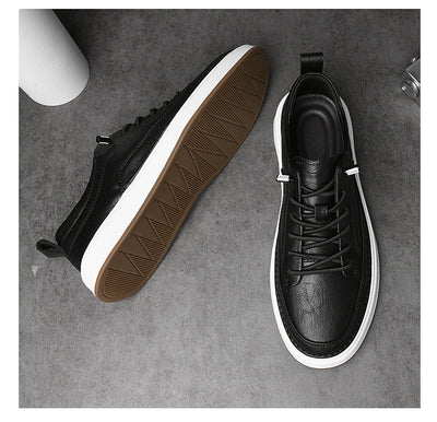 Tenis Casuales de Cuero para Hombre - Diseño Minimalista - Image 25
