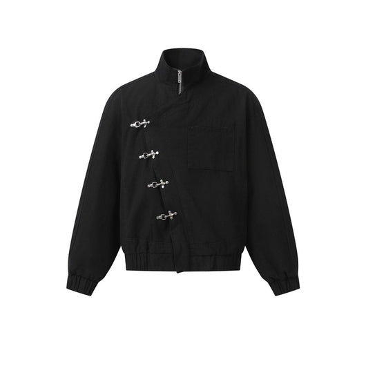 Chaqueta de Trabajo Cuello Mao Hombre - Diseño Premium Primavera Otoño - Image 5