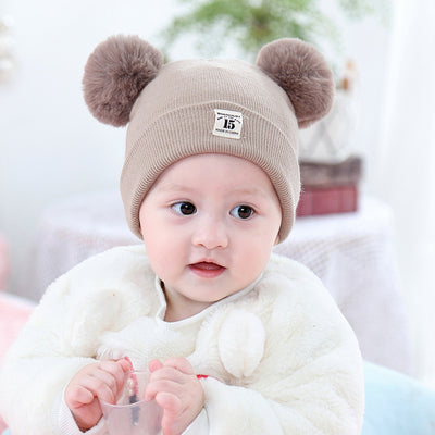 Gorro Tejido Infantil de Color Liso - Suave y Cómodo - Image 7