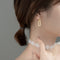 Design Sense Geometric Diamond-studded Ellipse One Type Two Ear Jewelry Dorado