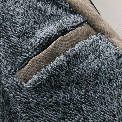 Abrigo de Algodón con Capucha y Forro Afelpado para Hombre - Image 8