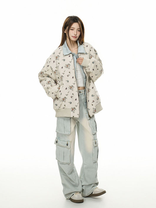 Chamarra Universitaria Unisex con Estampado 3D y Cuello Solapa - Estilo Casual Otoño - Image 9