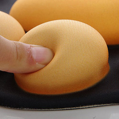 Mousepad con Soporte para Muñeca y Diseño de Patitas de Gato - Image 3