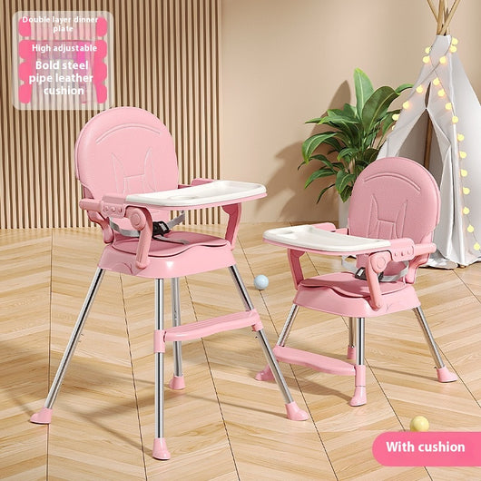 Silla de Comer Multifuncional Plegable para Niños - Image 22