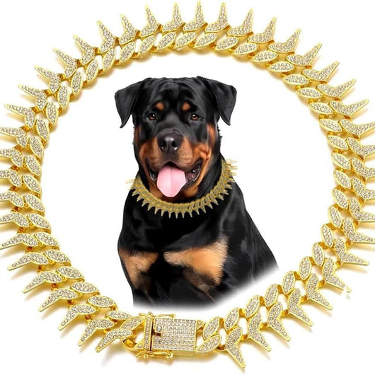 Collar Diamante para Mascotas Estilo Europeo y Americano - Image 5