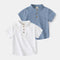 Playera Cuello V Manga Corta para Niño