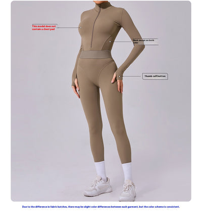 Enterizo de Yoga para Mujer con Malla Transpirable - Image 18