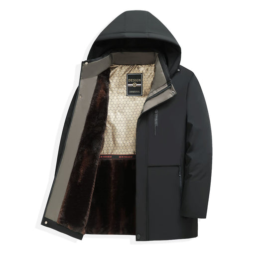 Chaqueta Acolchada con Capucha para Hombre - Invierno - Image 6