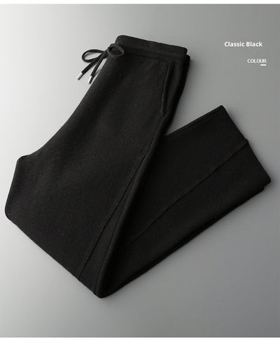 Conjunto Deportivo Lana Pura Hombre: Sudadera sin Costuras y Pantalón Tejido con Cordón - Image 22