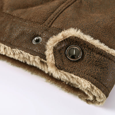 Chamarra Polar Suelta Cálida para Hombre - Image 8