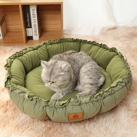 Cama Reversible para Gatos y Mascotas Pequeñas - Diseño Donut Versátil - Image 5