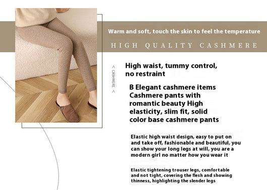 Leggings Térmicos Ajustados de Cachemira para Mujer - Comodidad Premium - Image 24