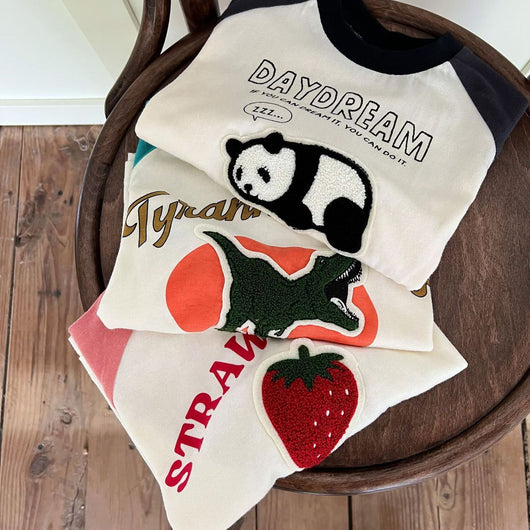 Camiseta Infantil de Manga Larga en Algodón para Primavera y Otoño - Image 19