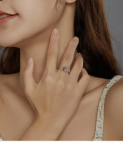 Anillo de Plata Gato Luna - Diseño Minimalista y Elegante - Image 14