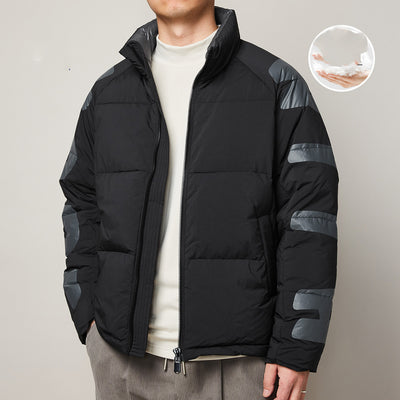 Chaqueta Acolchada para Hombre con Estampado Contraste - Image 23