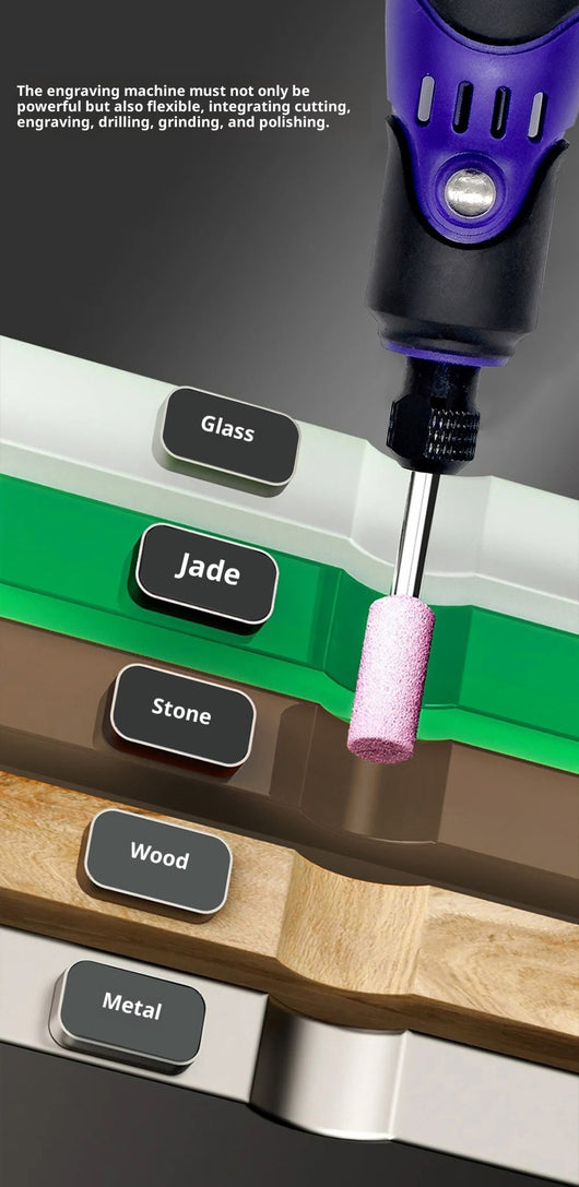 Máquina de Grabado Portátil con Taladro Eléctrico Pulidor Mini - Image 11