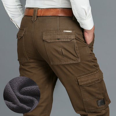 Pantalones de Invierno Battlefield Jipu - Overol Casual Plush para Hombre - Image 3