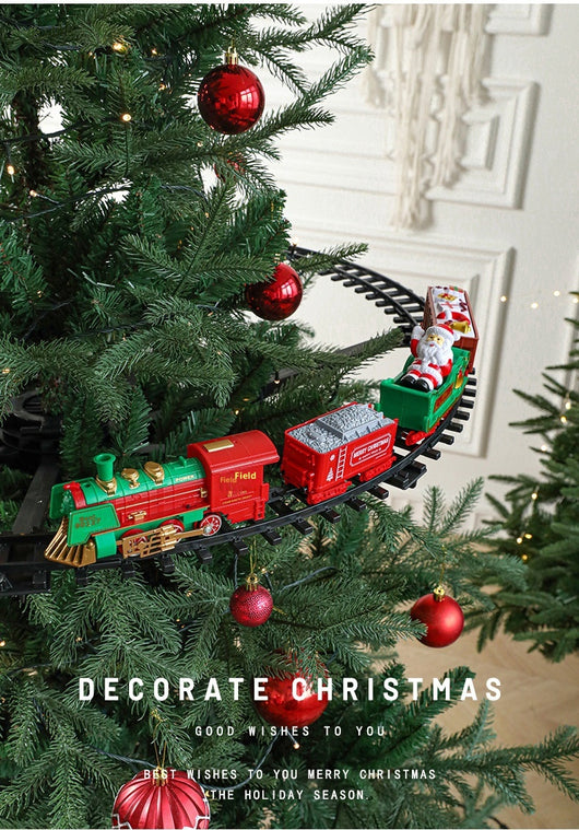 Tren Navideño Eléctrico con Riel Colgante - Image 11