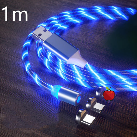 Cable de Carga Magnético Rápido con LED - USB Tipo-C, Micro USB y Lightning - Image 32