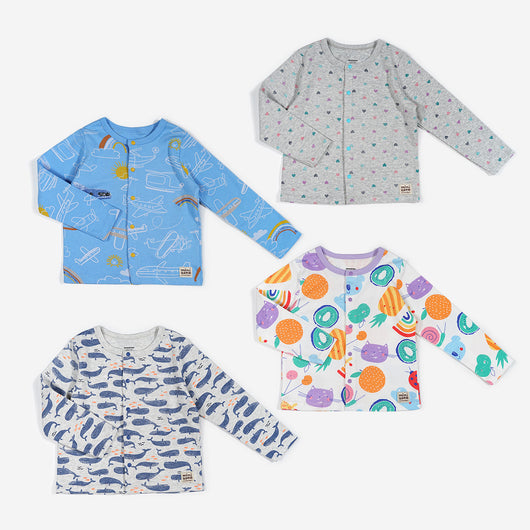 Cardigan Fino Casual de Manga Larga para Niños y Niñas - Image 7