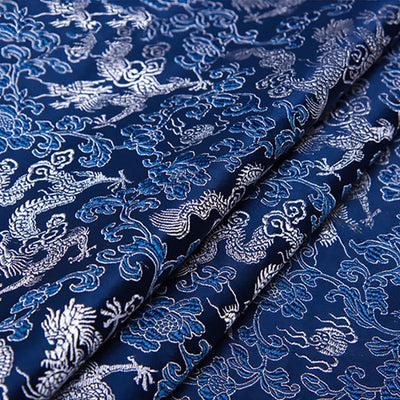 Tela de Brocado Seda Auténtica para Traje Tang Antiguo y Cheongsam - Artesanía DIY - Image 13
