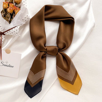 Pañuelo Cuadrado Decorativo Multiuso para Mujer - Banda para Cuello y Cabello - Image 15