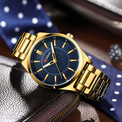 Reloj Empresarial Impermeable para Hombre con Cierre de Barra - Image 21