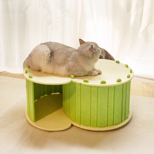 Nido Rascador Plegable Semicerrado en Fieltro para Gatos - Image 9