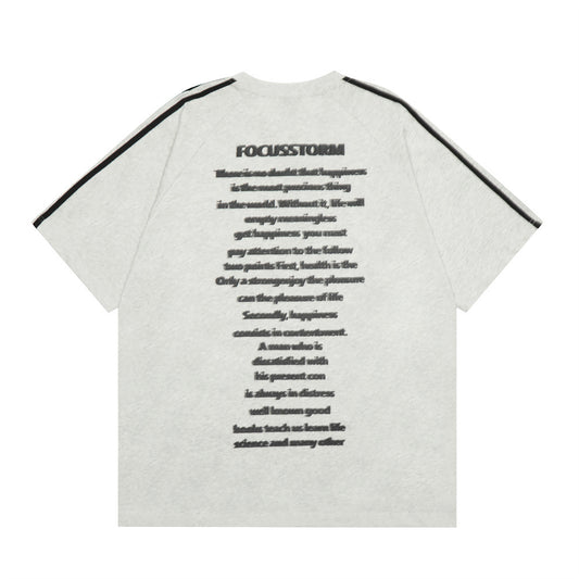 Playera de Algodón con Letras Personalizadas para Hombre - Image 2