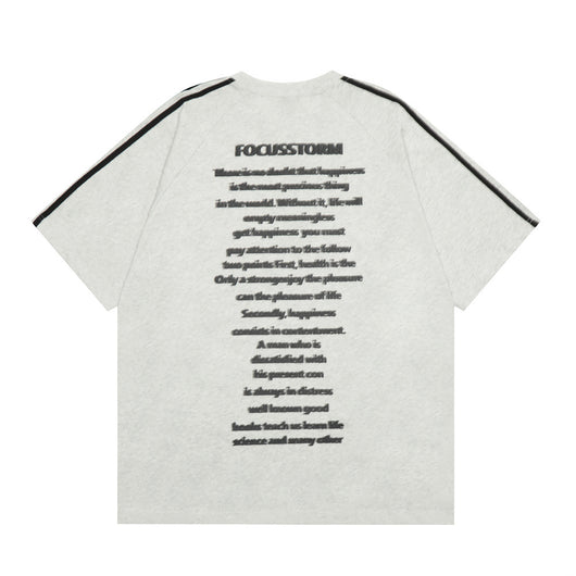 Playera de Algodón con Letras Personalizadas para Hombre - Image 2