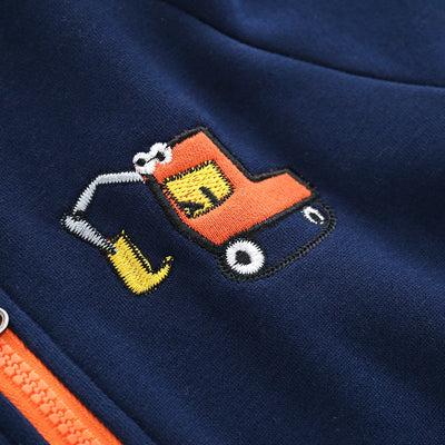 Sudadera con Capucha y Cierre para Niños - Tallas Pequeña y Mediana - Image 10