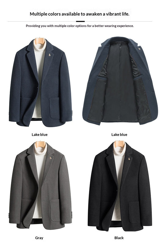 Saco de Lana para Hombre - Elegancia Otoñal e Invernal - Image 19
